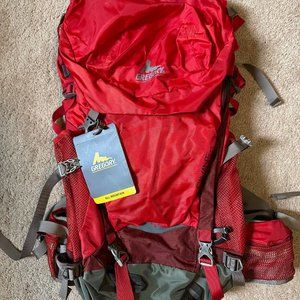 Gregory Savant 38 Backpack, Internal Frame, Hiking Camping Red Medium, NWT